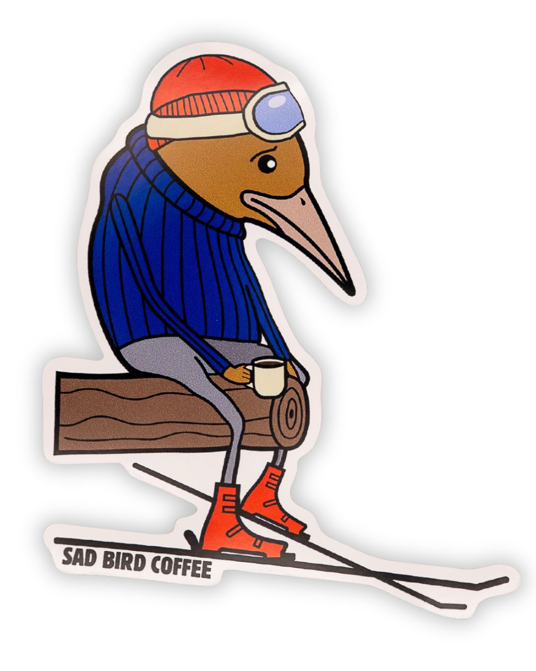 Sad Bird Stickers
